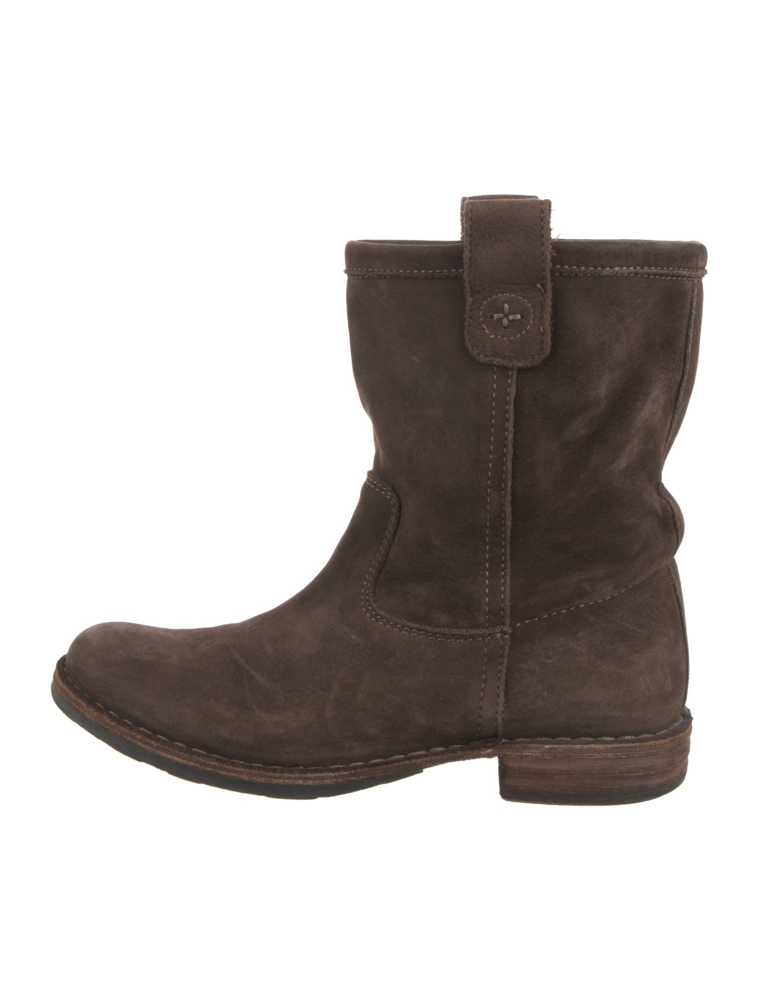 Fiorentini + Baker Suede Moto Boots