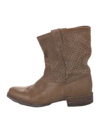 Fiorentini + Baker Leather Moto Boots