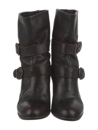 Fiorentini + Baker Leather Moto Boots