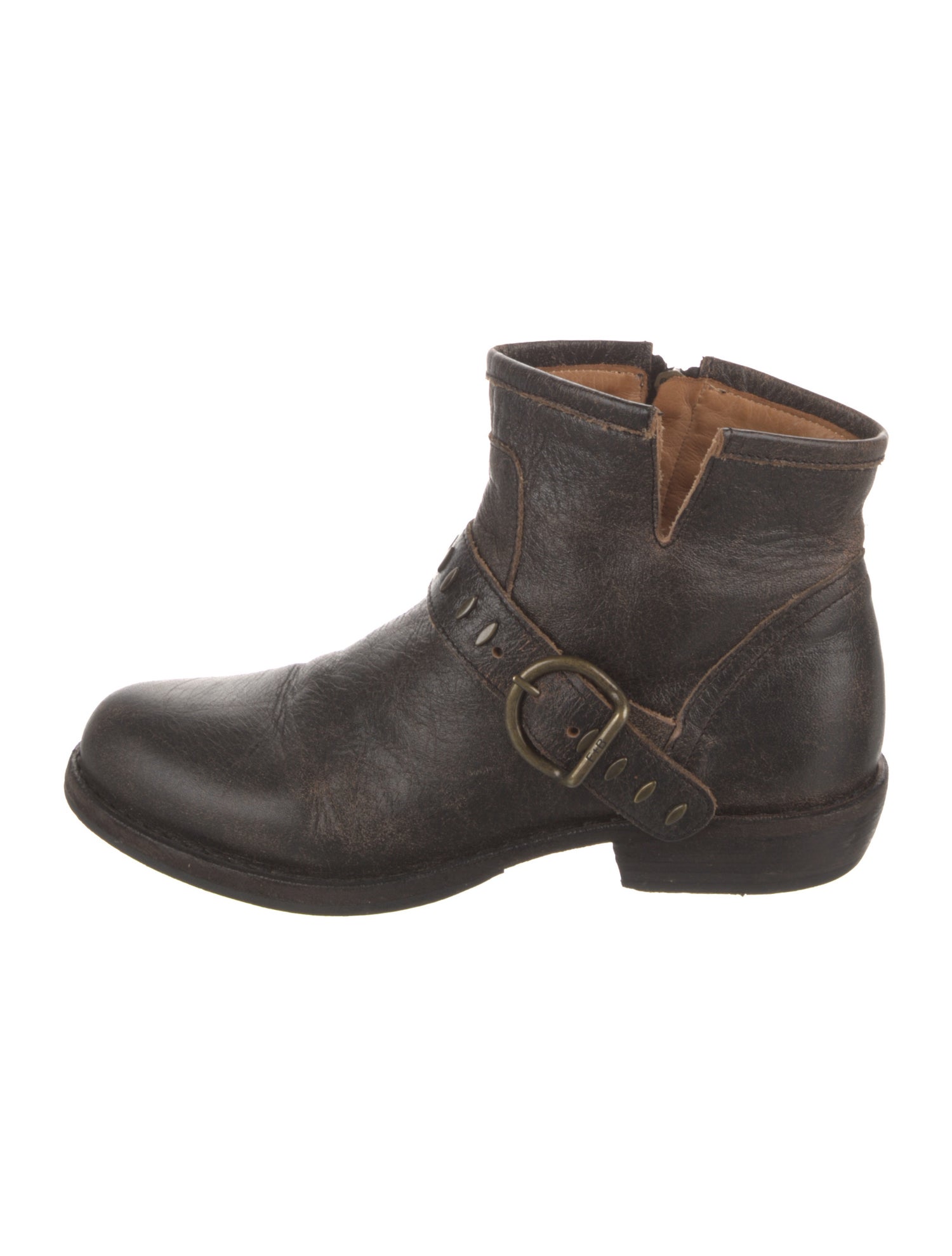 Fiorentini + Baker Leather Moto Boots