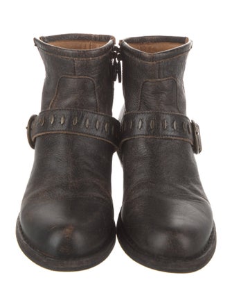 Fiorentini + Baker Leather Moto Boots