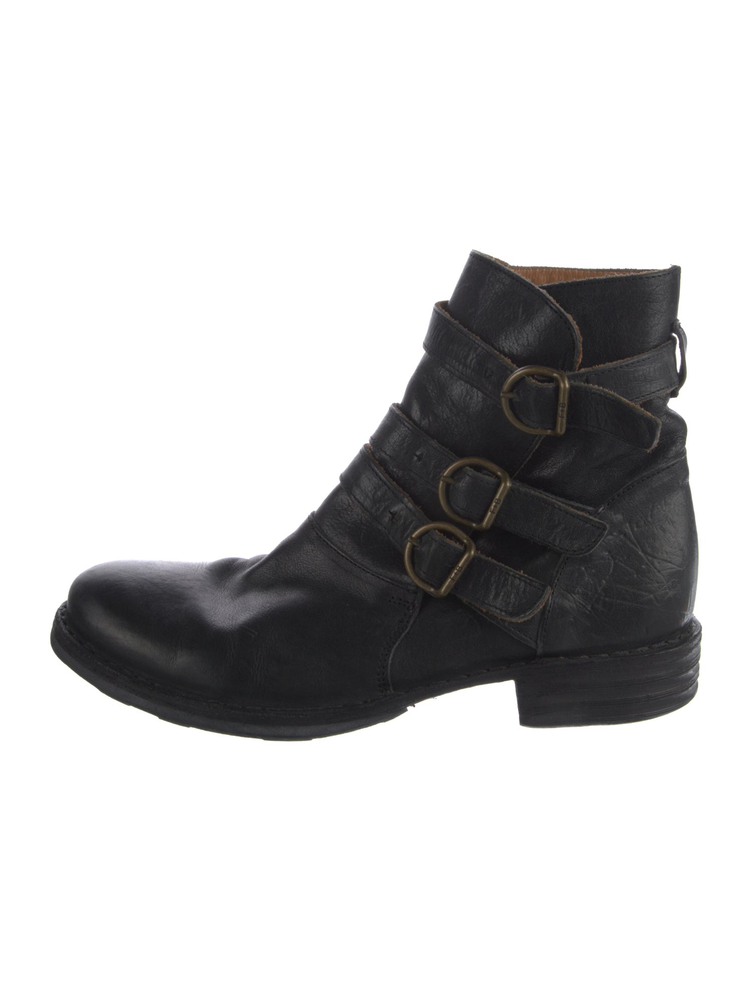 Fiorentini + Baker Leather Combat Boots