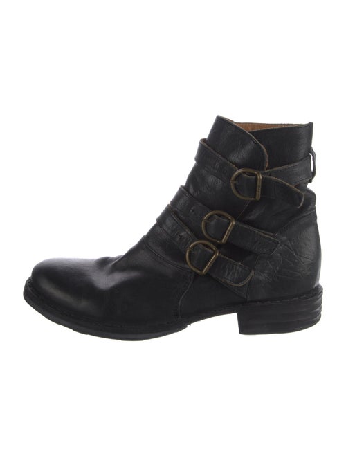 Fiorentini + Baker Leather Combat Boots