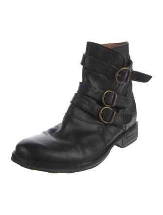 Fiorentini + Baker Leather Combat Boots