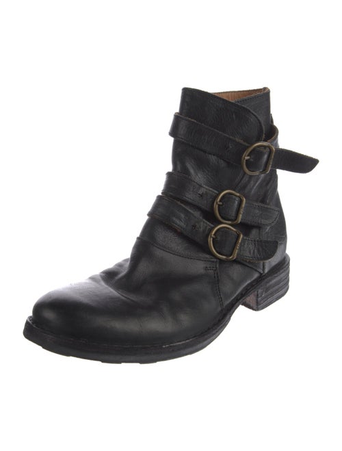 Fiorentini + Baker Leather Combat Boots