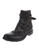 Fiorentini + Baker Leather Combat Boots