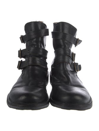 Fiorentini + Baker Leather Combat Boots