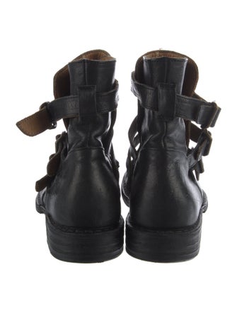 Fiorentini + Baker Leather Combat Boots