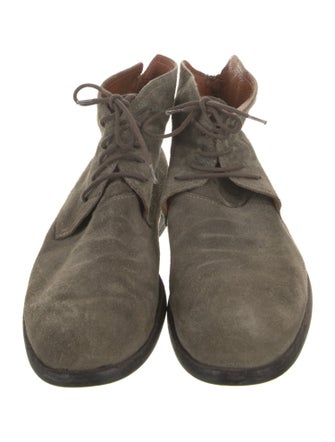 Fiorentini + Baker Suede Lace-Up Boots