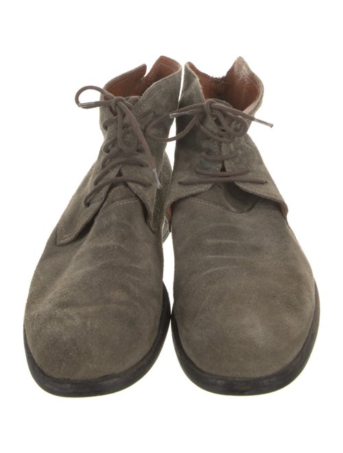 Fiorentini + Baker Suede Lace-Up Boots