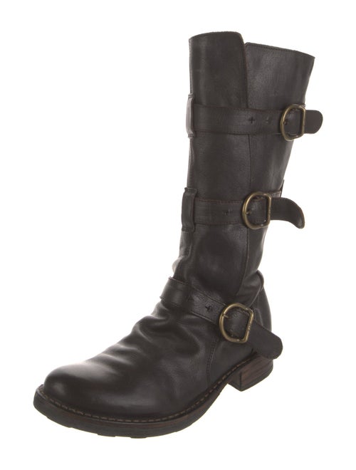 Fiorentini + Baker Leather Moto Boots