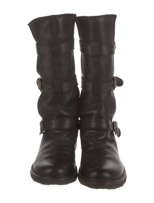 Fiorentini + Baker Leather Moto Boots