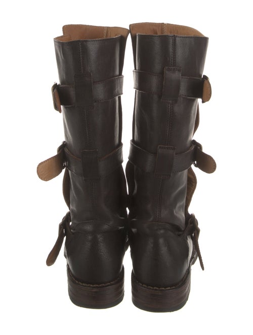 Fiorentini + Baker Leather Moto Boots