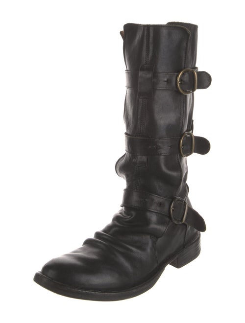Fiorentini + Baker Leather Moto Boots