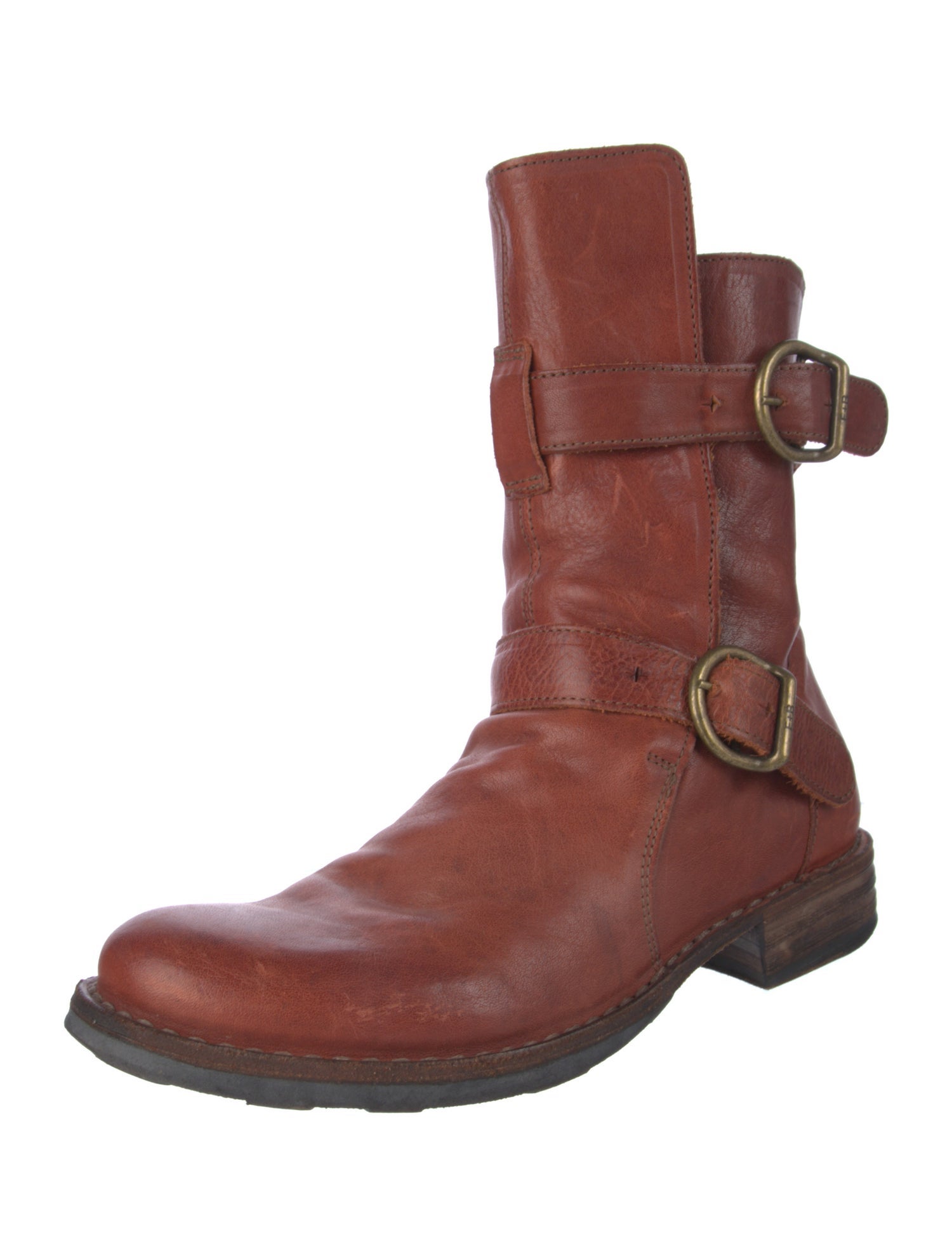 Fiorentini + Baker Leather Moto Boots