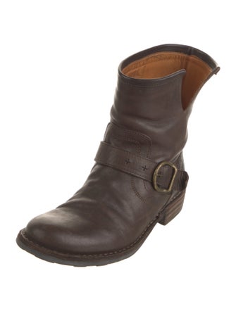 Fiorentini + Baker Leather Moto Boots