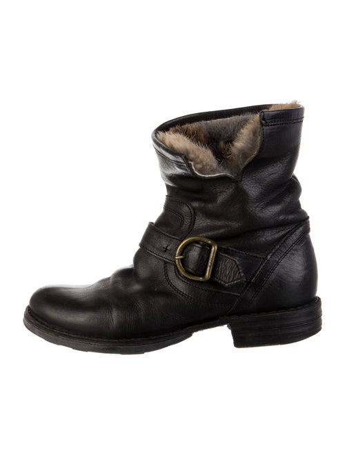 Fiorentini + Baker Leather Moto Boots