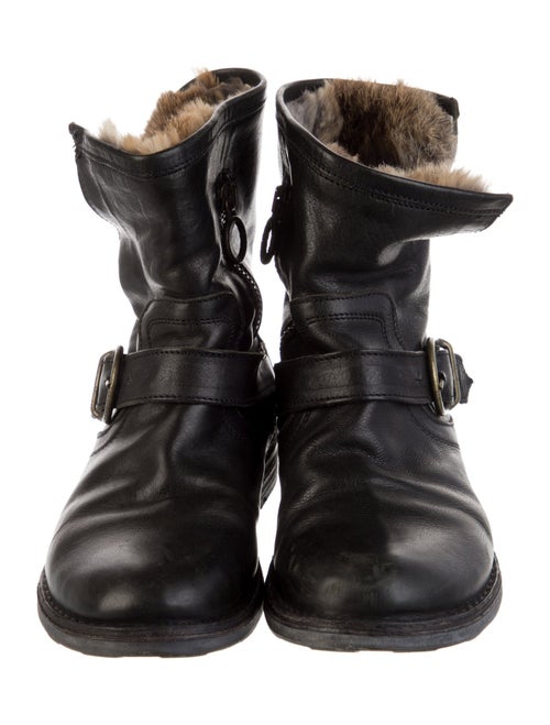 Fiorentini + Baker Leather Moto Boots