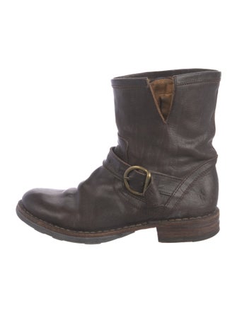 Fiorentini + Baker Leather Moto Boots