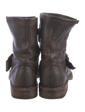 Fiorentini + Baker Leather Moto Boots