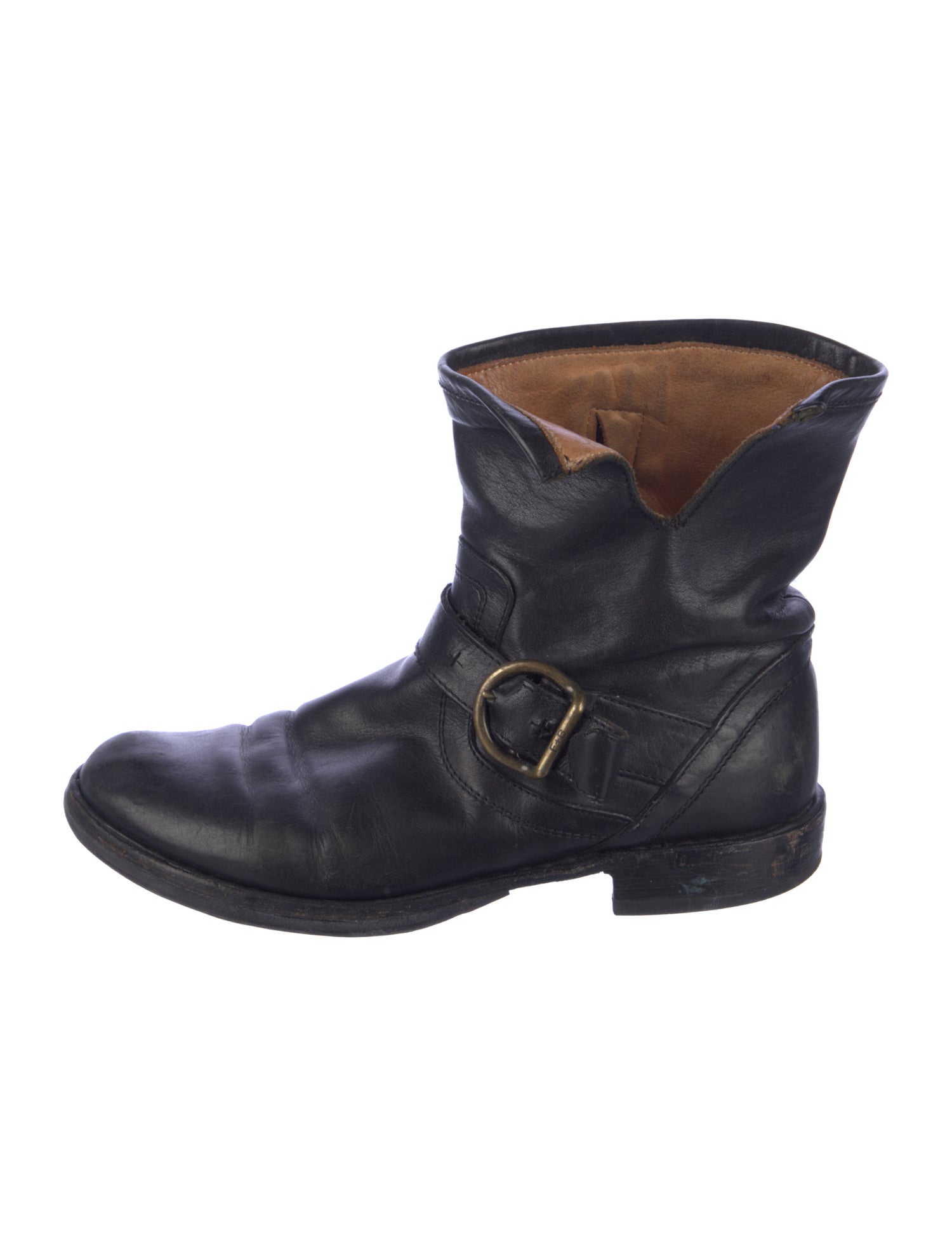 Fiorentini + Baker Leather Moto Boots