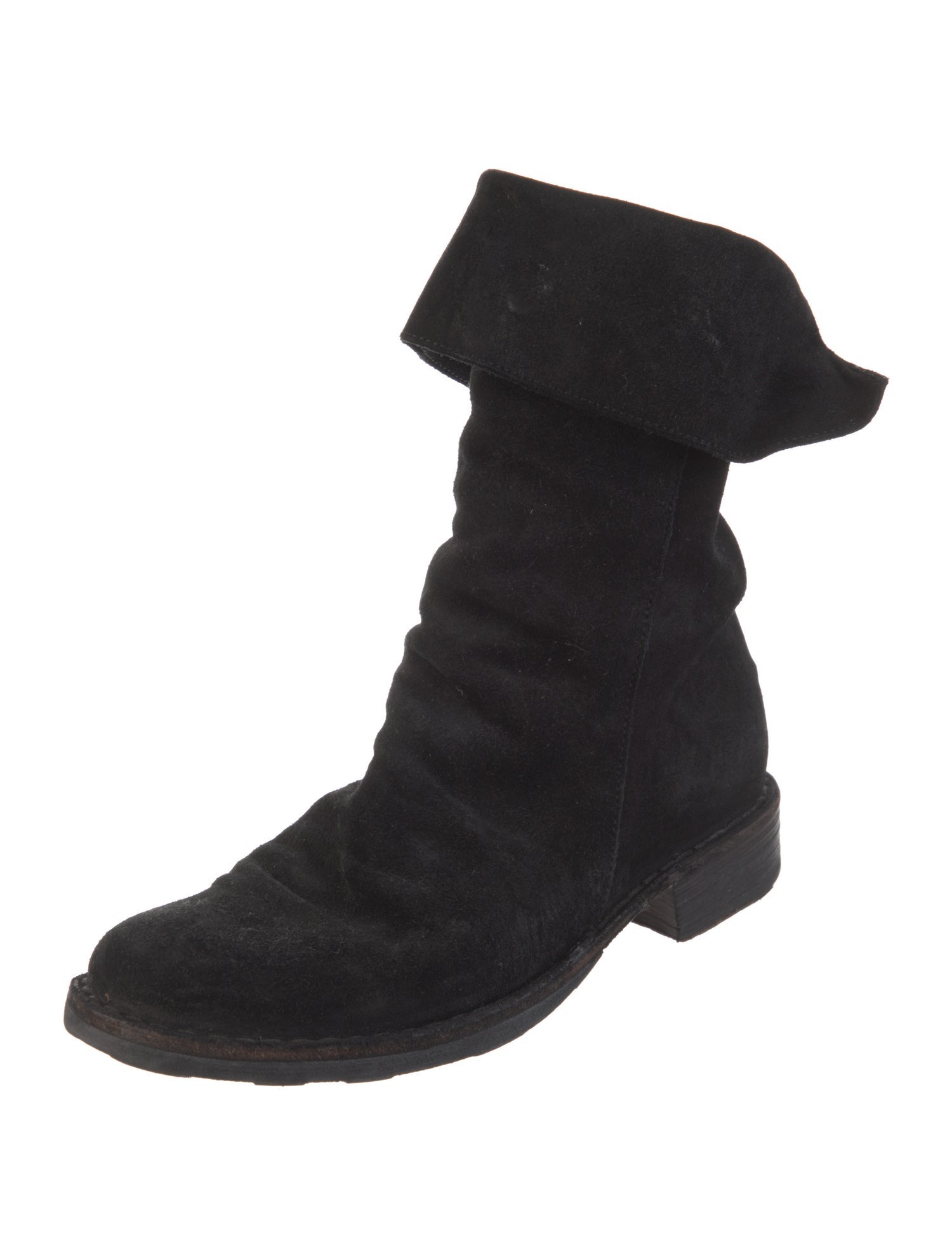 Fiorentini + Baker Suede Combat Boots