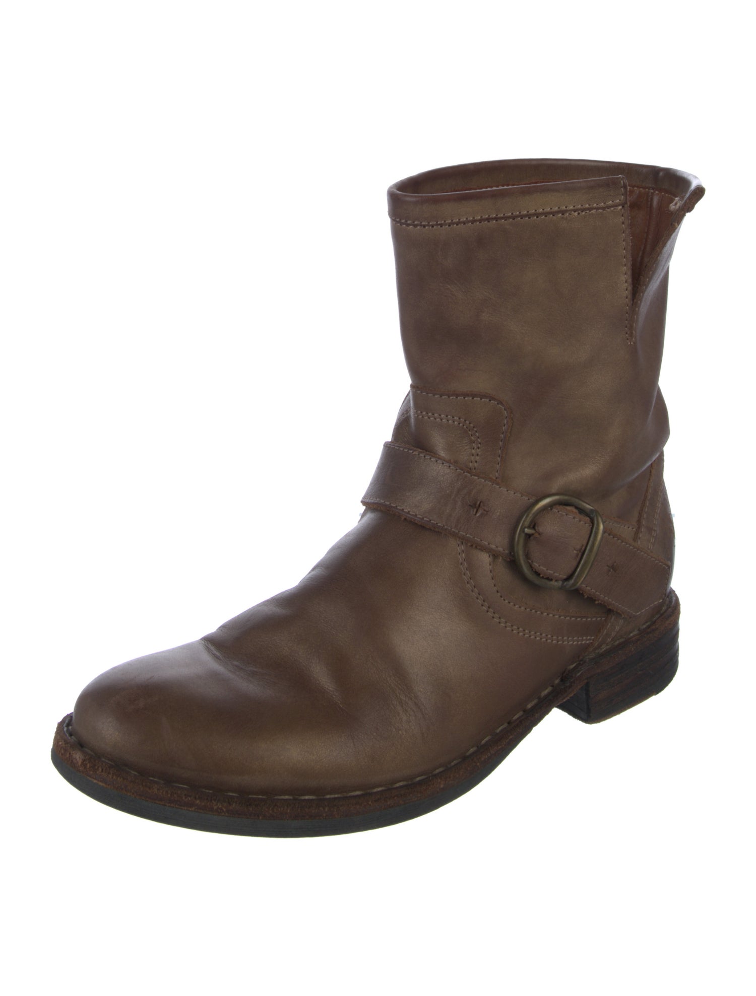 Fiorentini + Baker Leather Moto Boots
