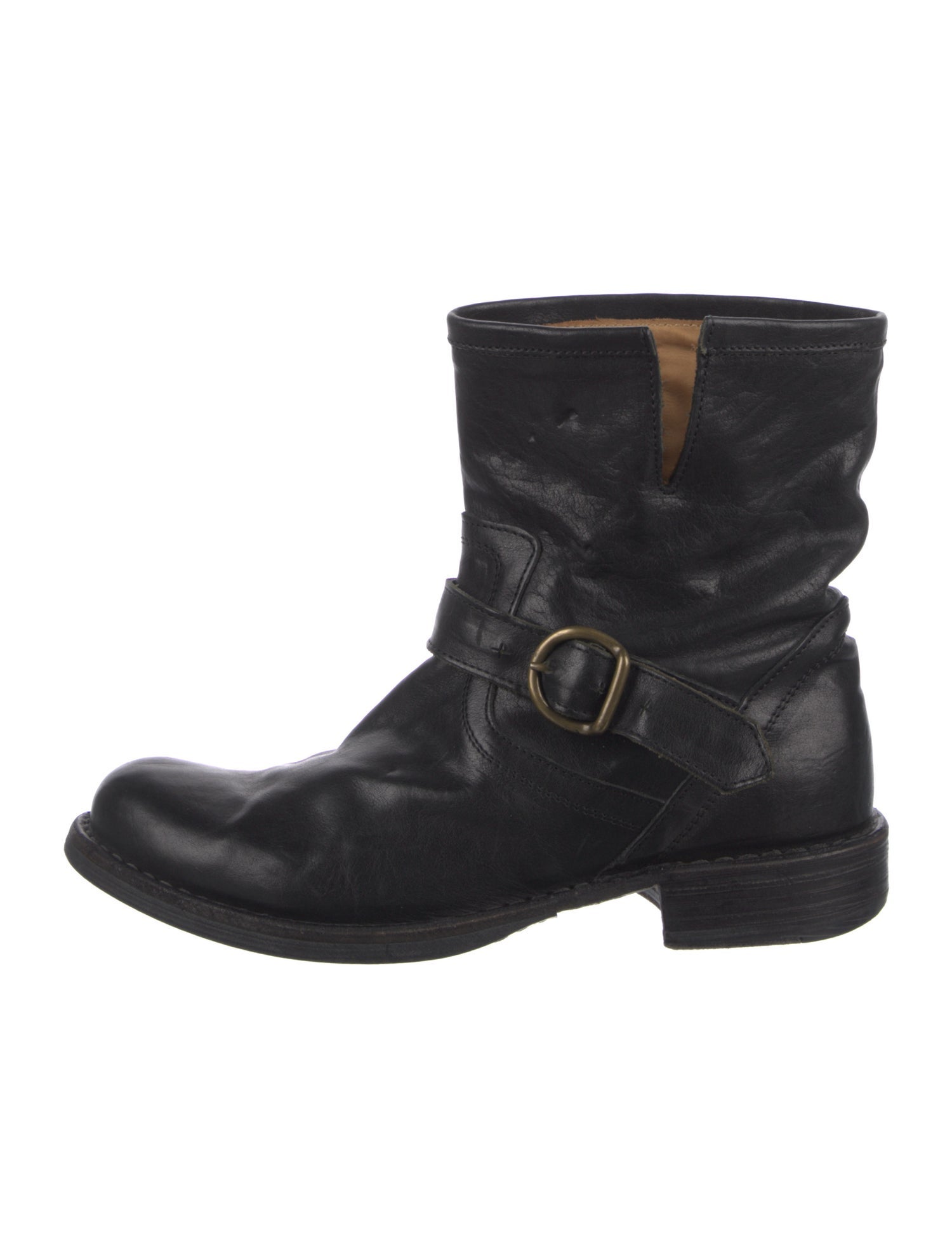 Fiorentini + Baker Leather Moto Boots