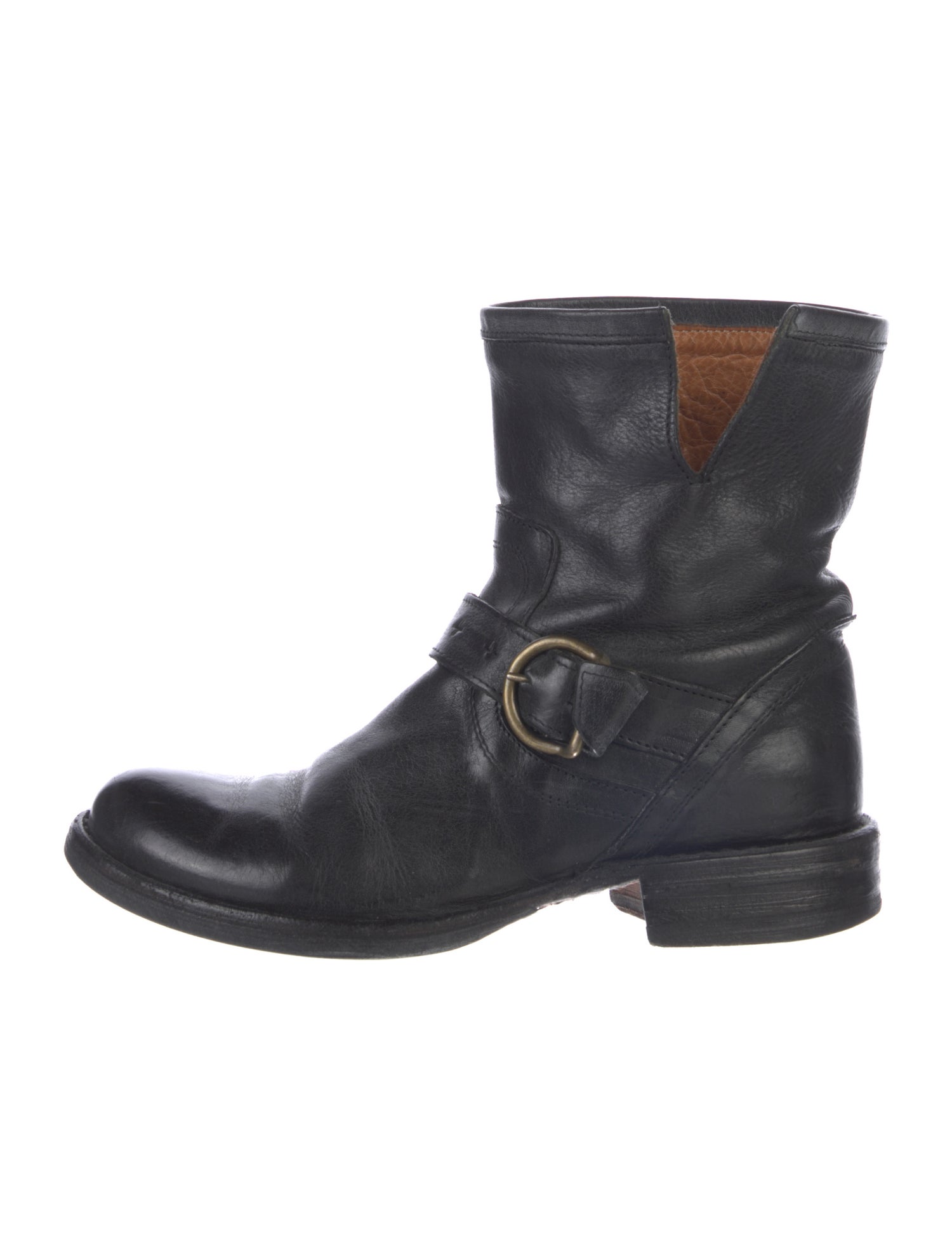 Fiorentini + Baker Leather Moto Boots