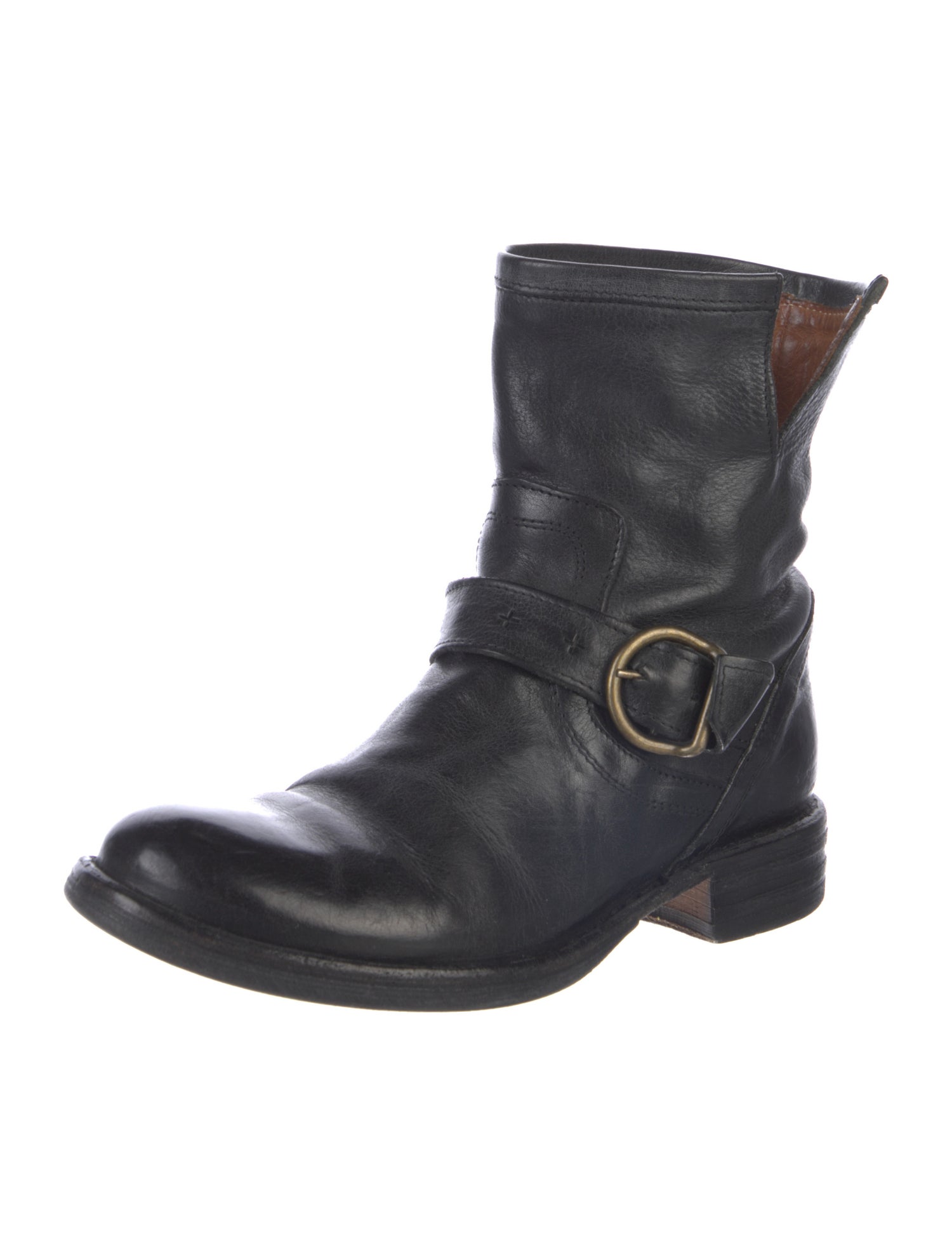 Fiorentini + Baker Leather Moto Boots
