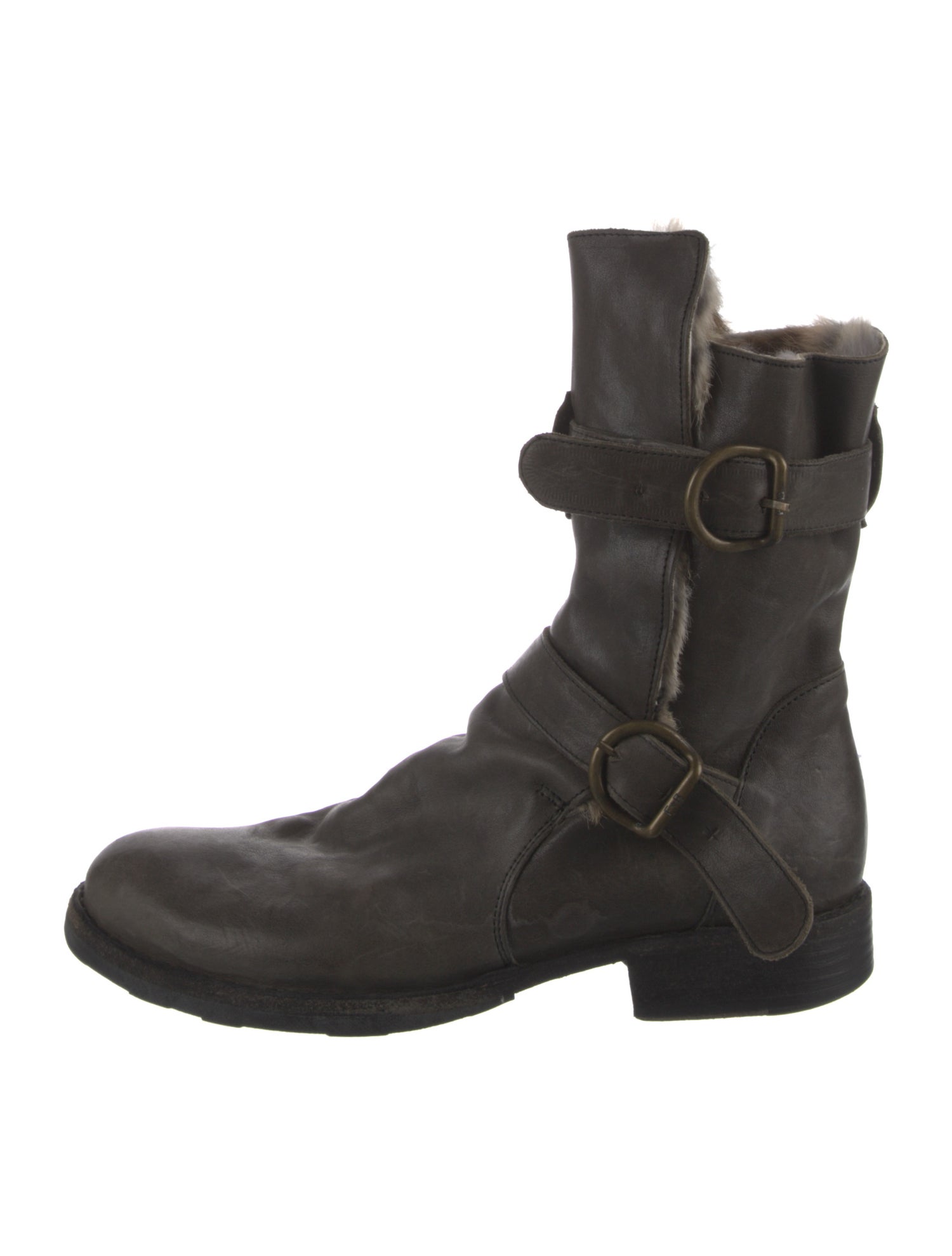 Fiorentini + Baker Leather Moto Boots