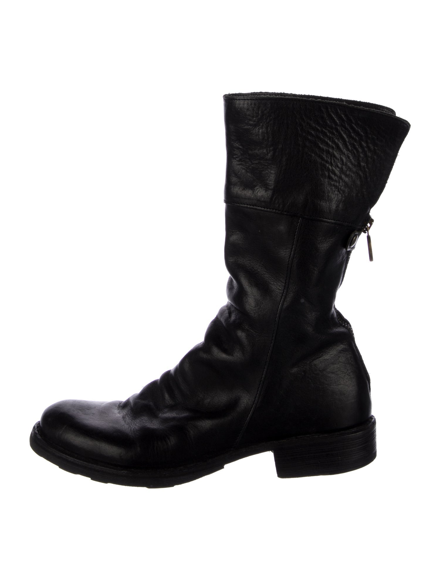 Fiorentini + Baker Leather Combat Boots