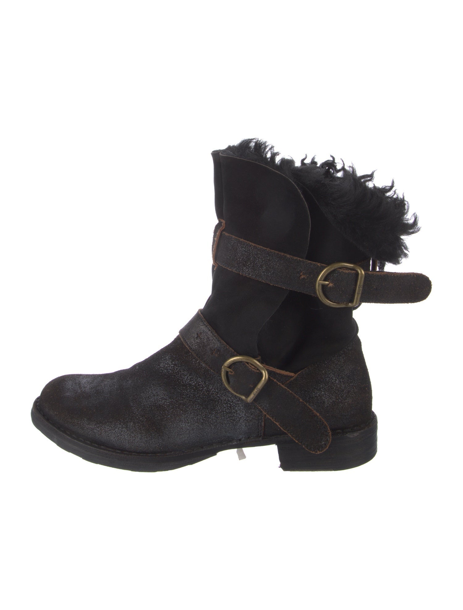 Fiorentini + Baker Leather Moto Boots