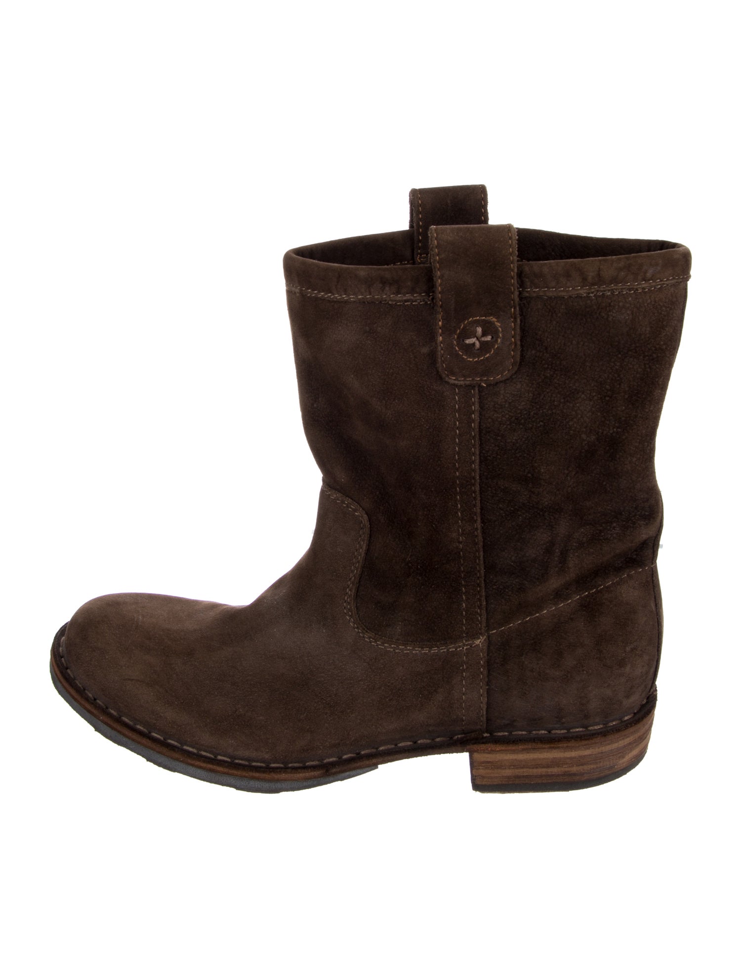 Fiorentini + Baker Suede Moto Boots