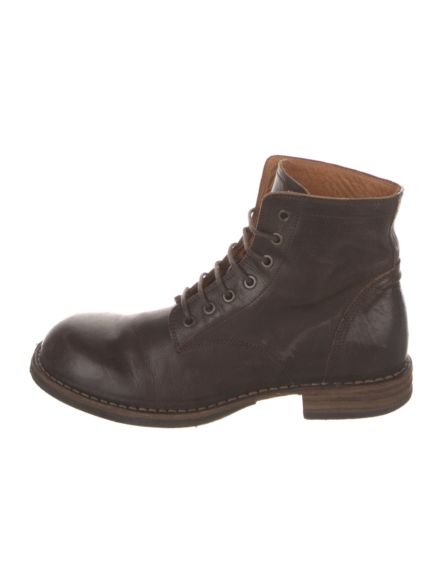 Fiorentini + Baker Leather Lace-Up Boots