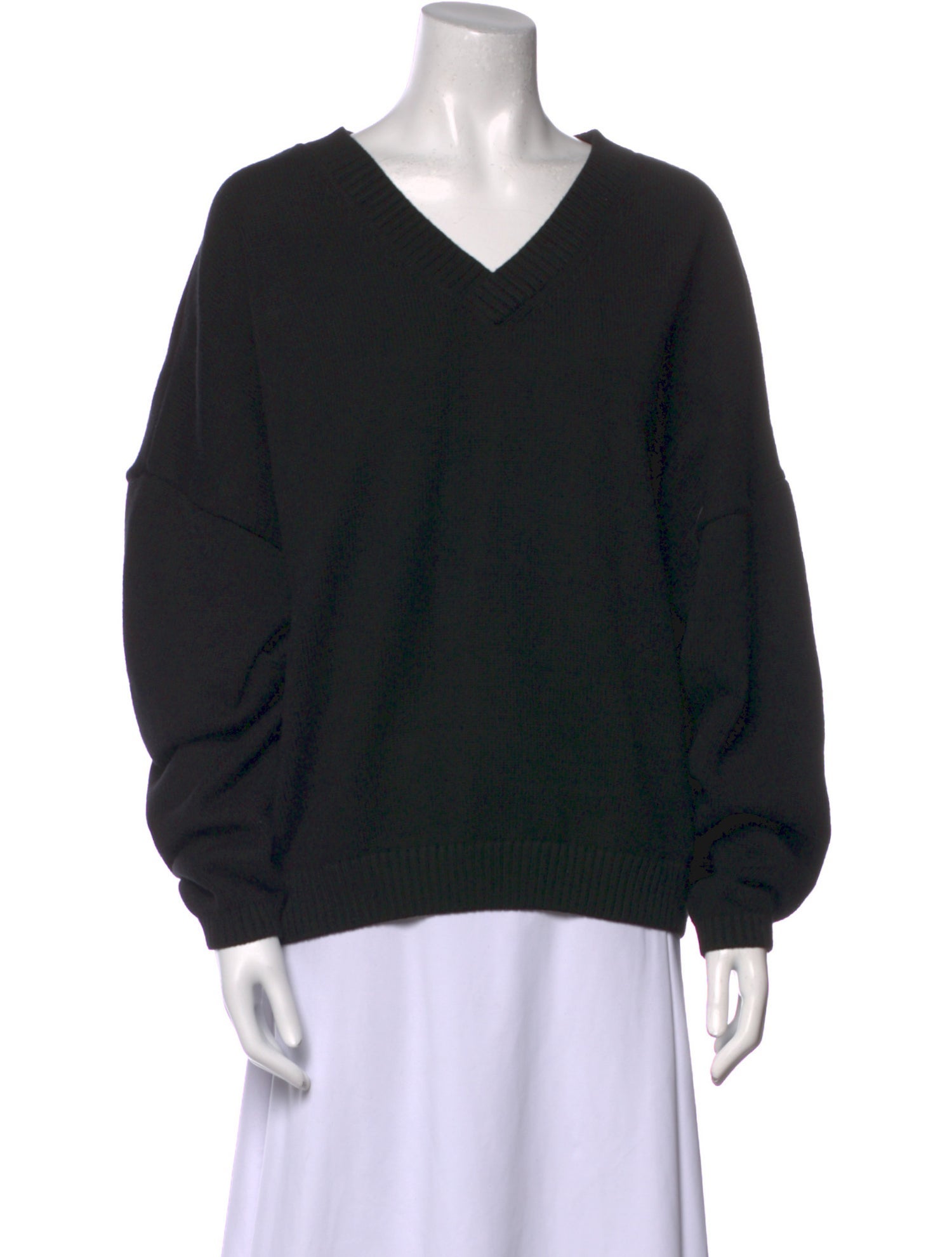 Fila x Bandier V-Neck Long Sleeve Sweatshirt