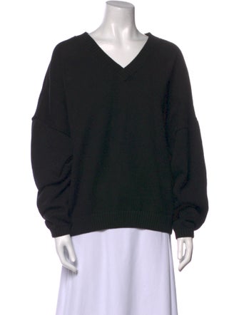 Fila x Bandier V-Neck Long Sleeve Sweatshirt