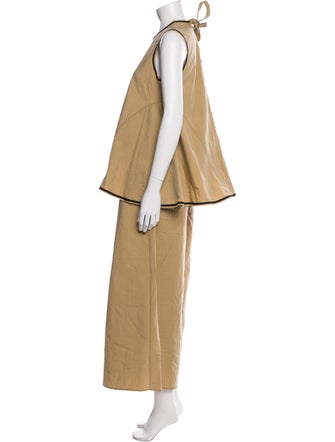 Fabiana Pigna Nylon Printed Pant Set