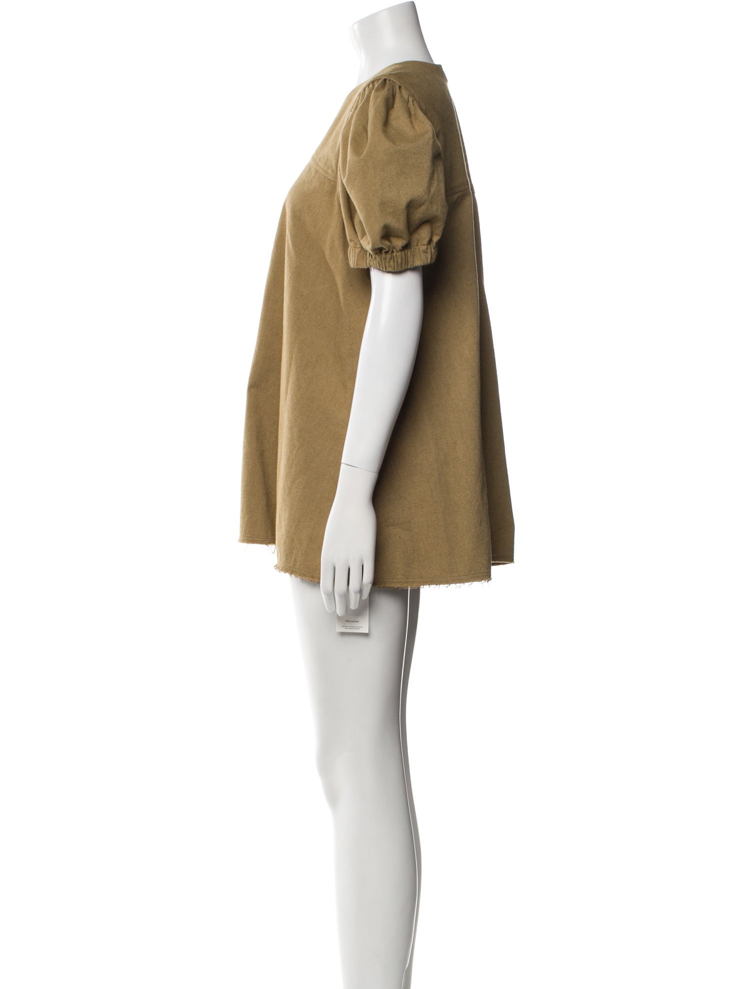 Fabiana Pigna Crew Neck Mini Dress