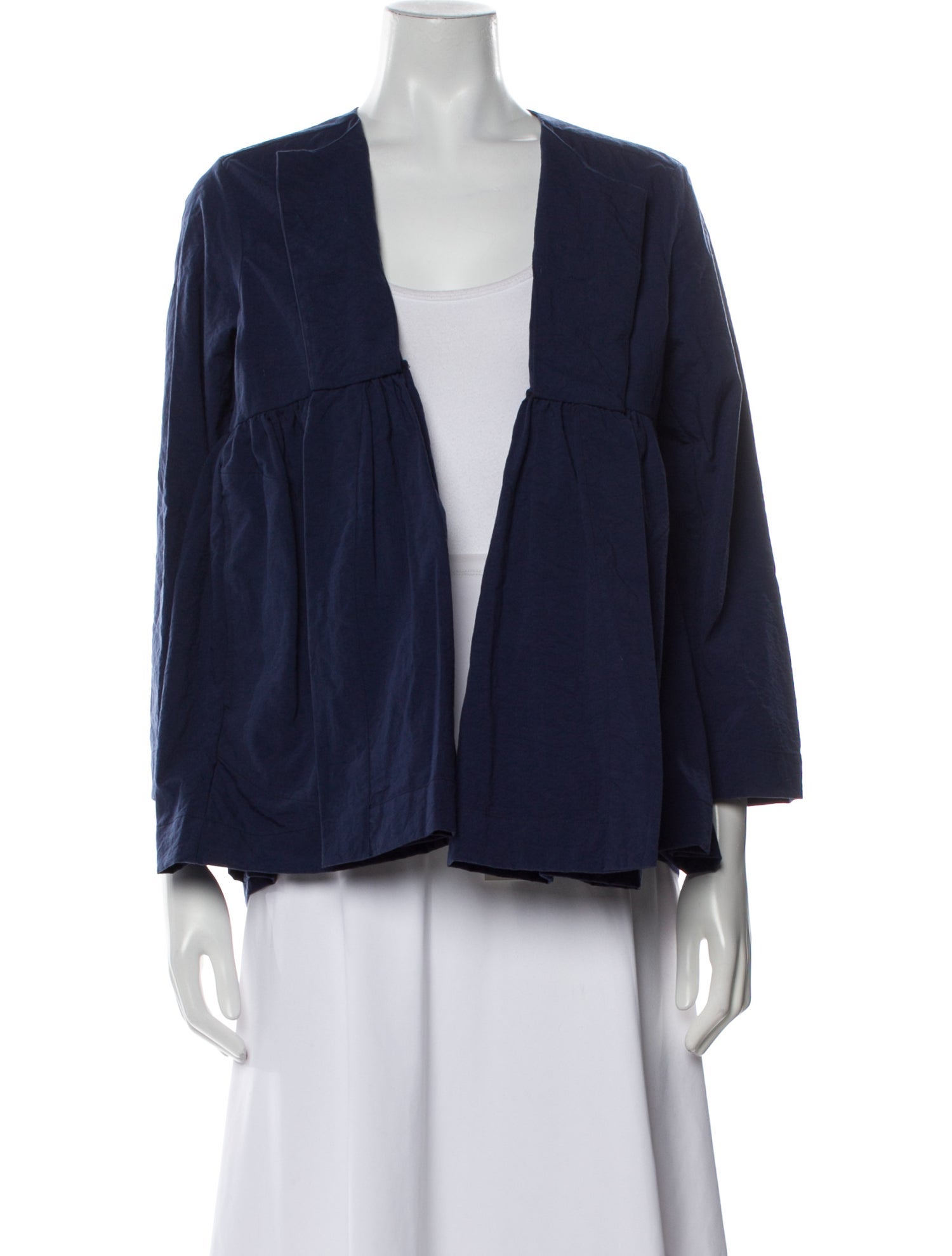 Fabiana Pigna V-Neck Long Sleeve Blouse