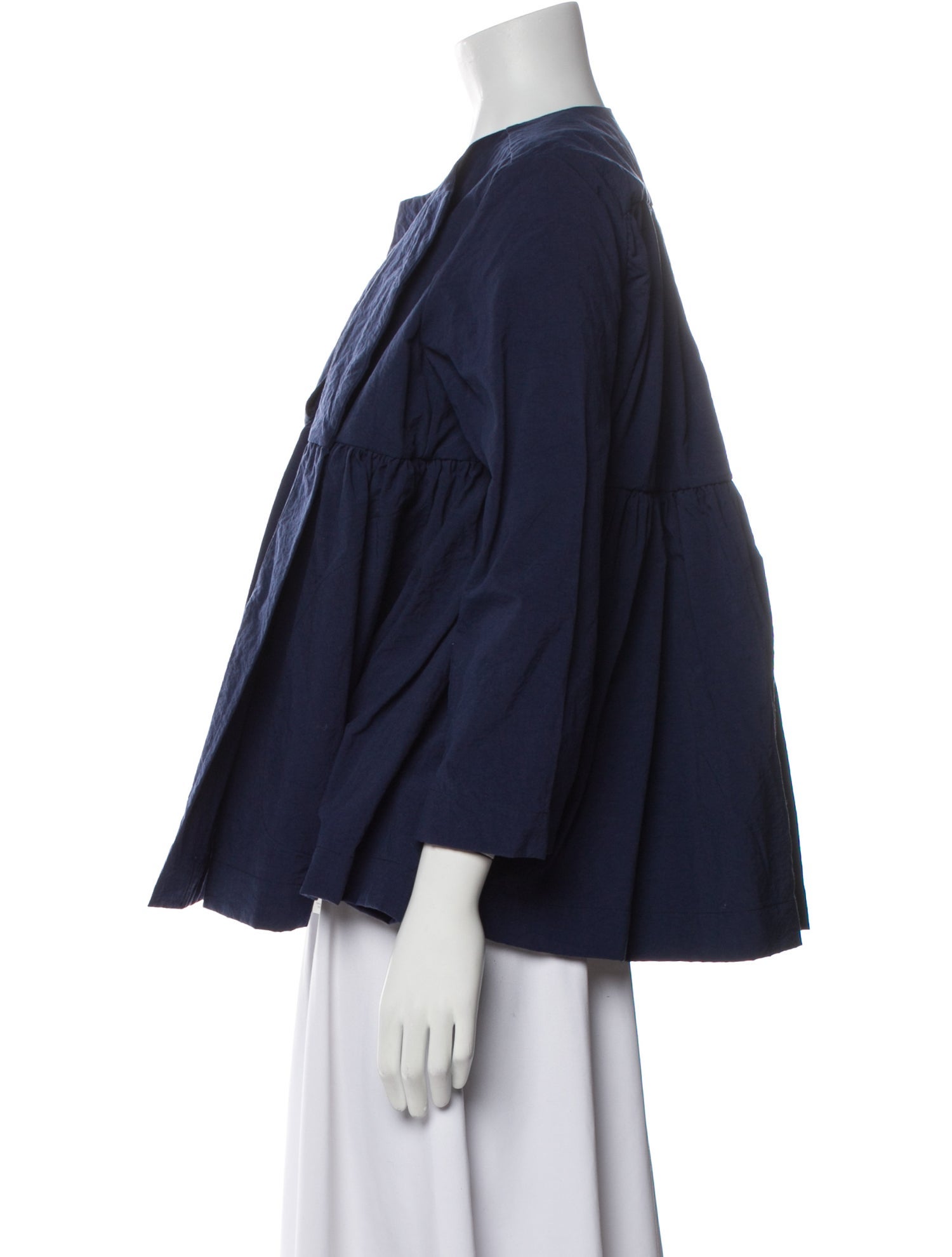 Fabiana Pigna V-Neck Long Sleeve Blouse