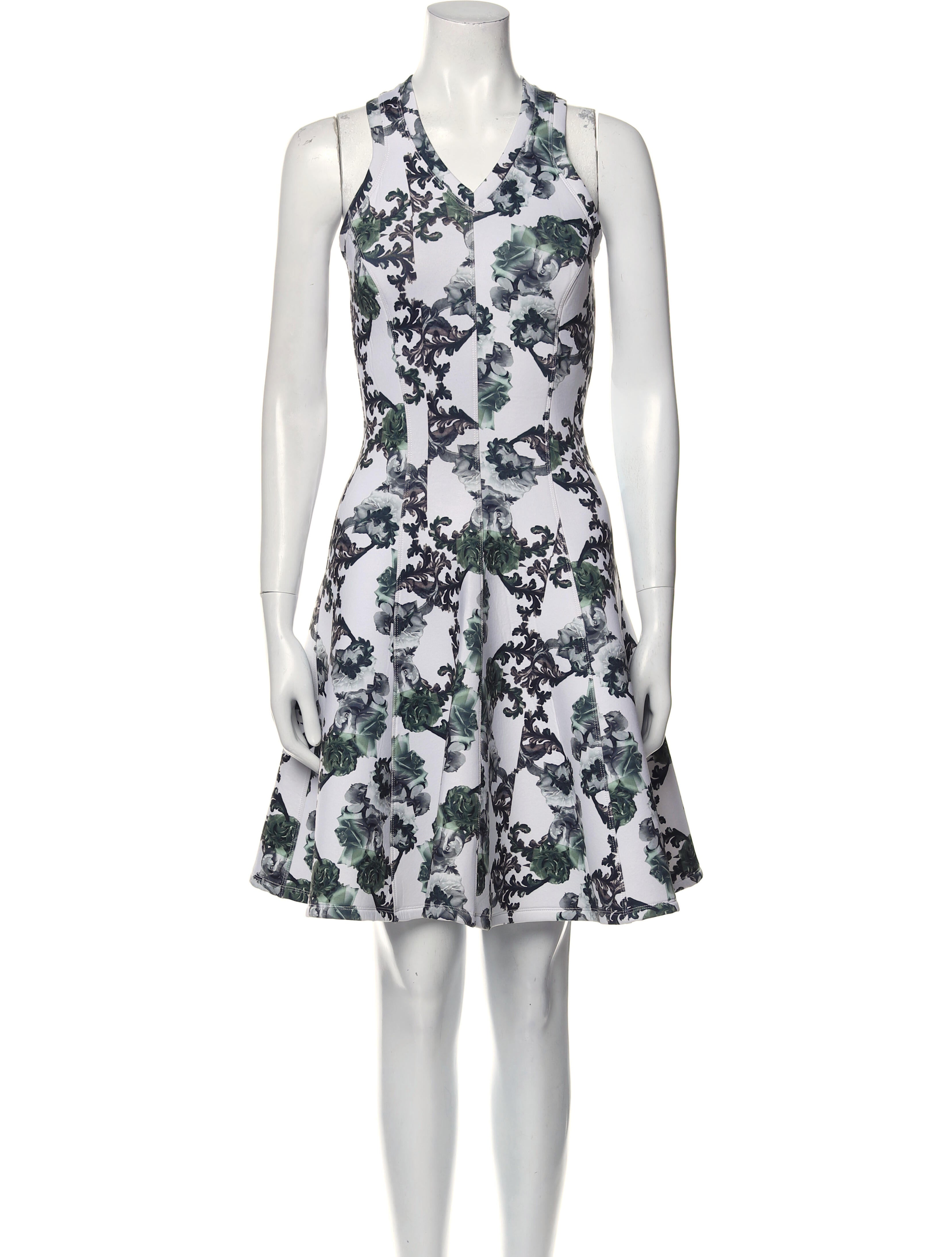 Faith Connexion Floral Print Knee-Length Dress