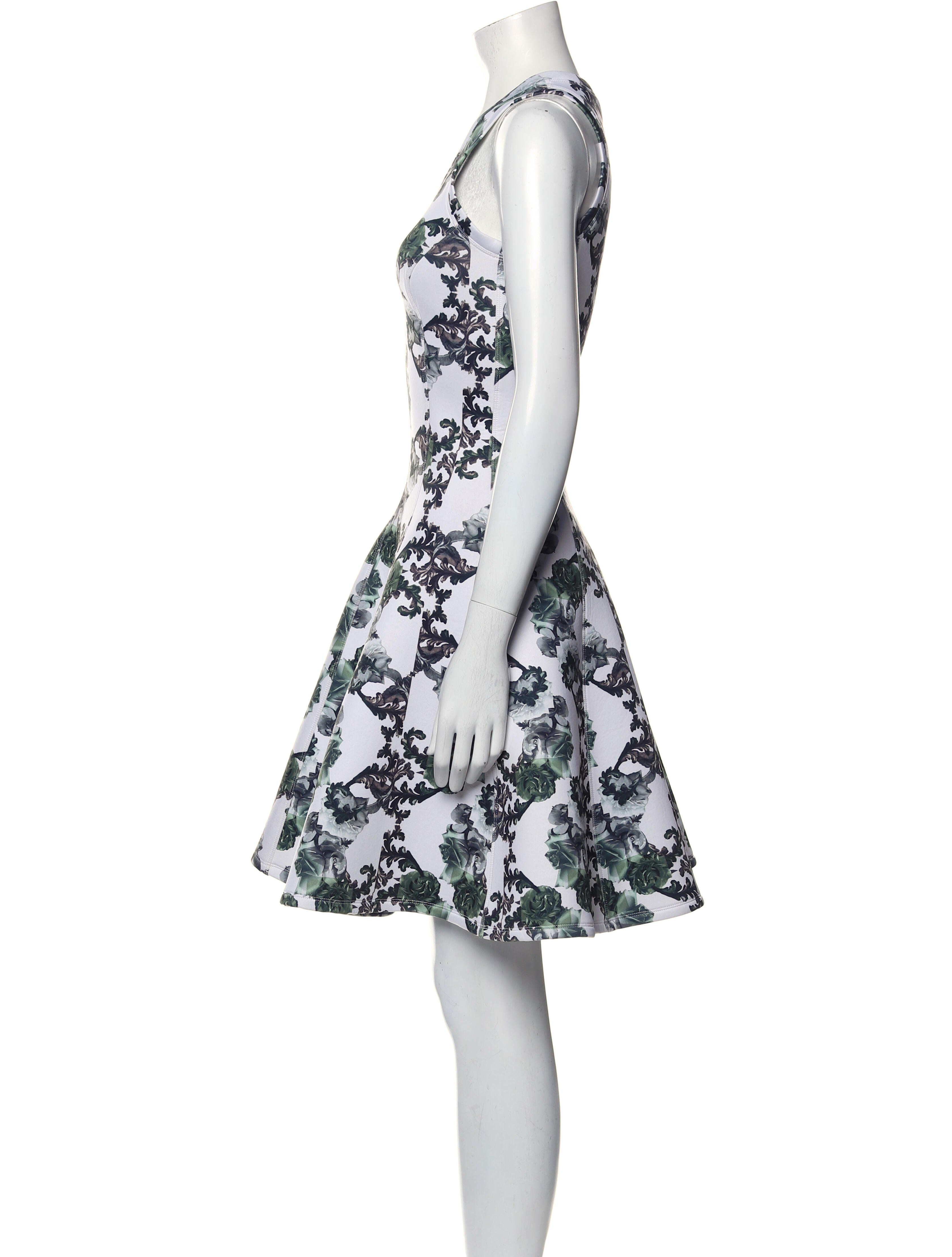 Faith Connexion Floral Print Knee-Length Dress