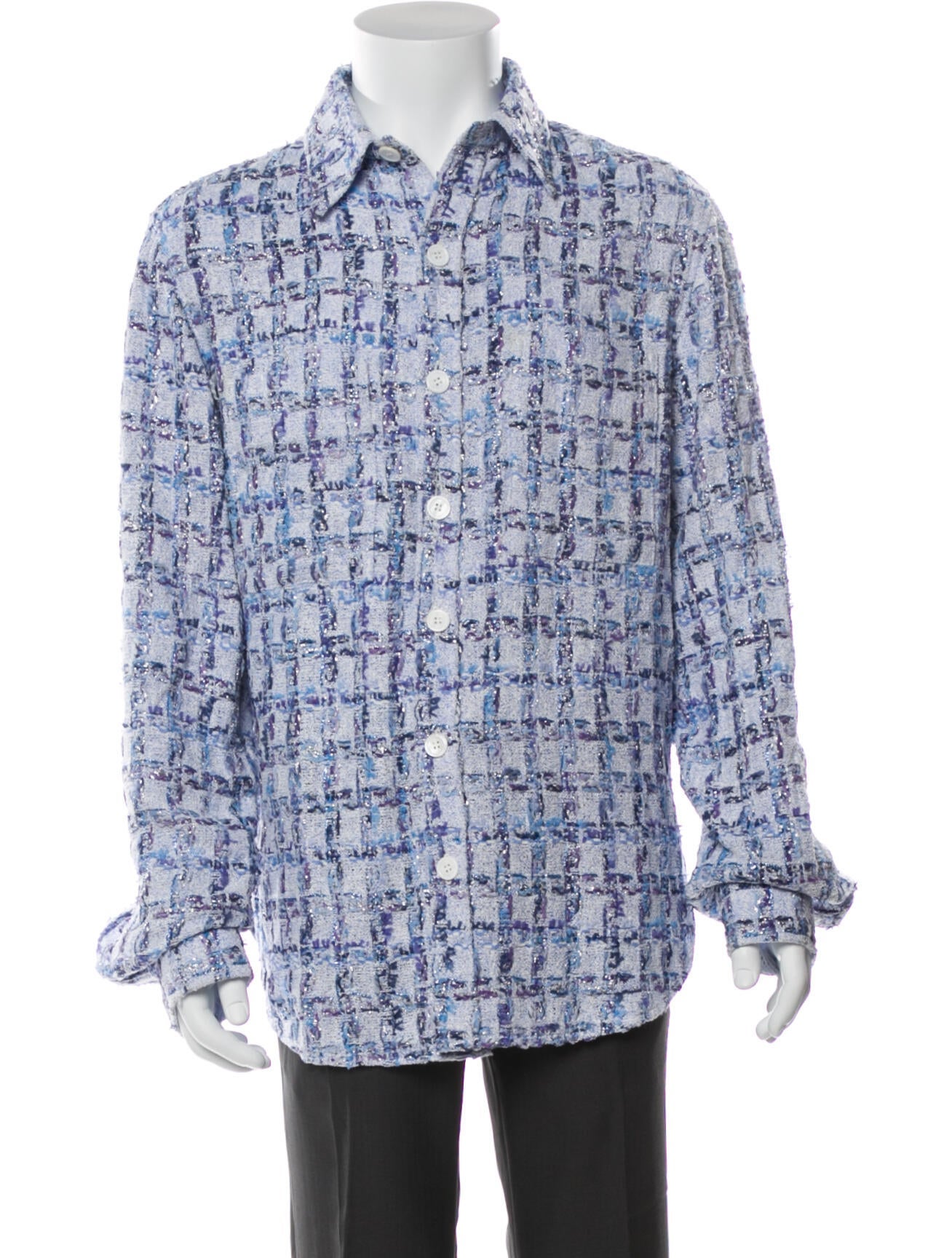 Faith Connexion Plaid Print Long Sleeve Shirt w/ Tags