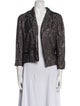 Faith Connexion Sequin Printed Evening Jacket