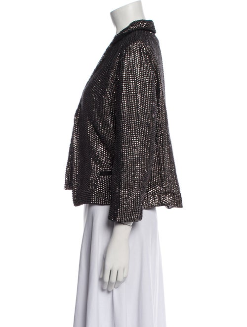 Faith Connexion Sequin Printed Evening Jacket