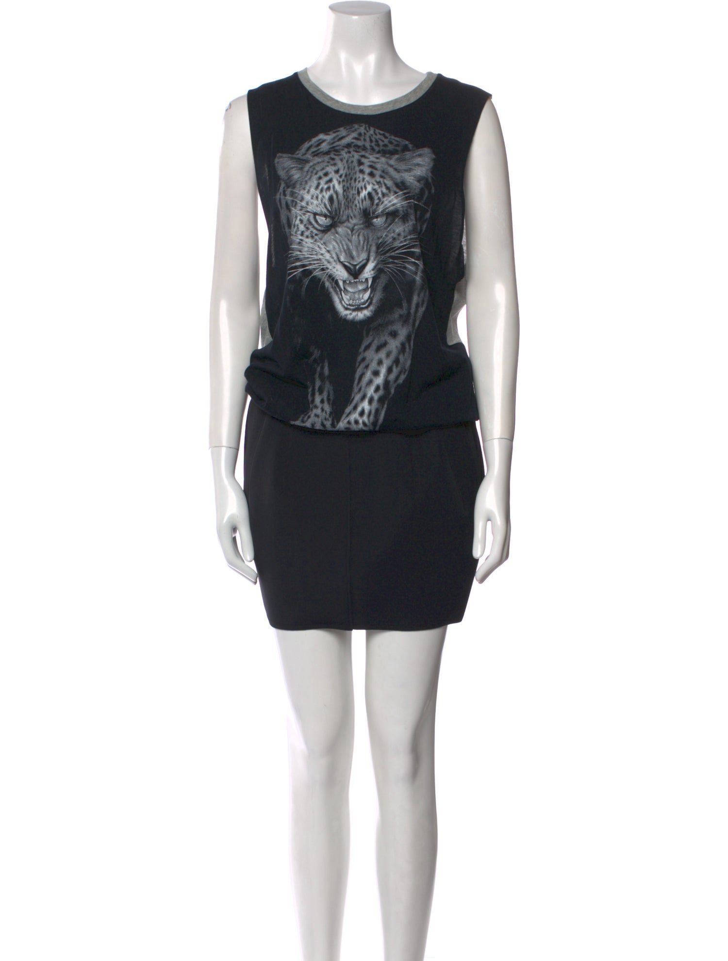 Faith Connexion Graphic Print Knee-Length Dress