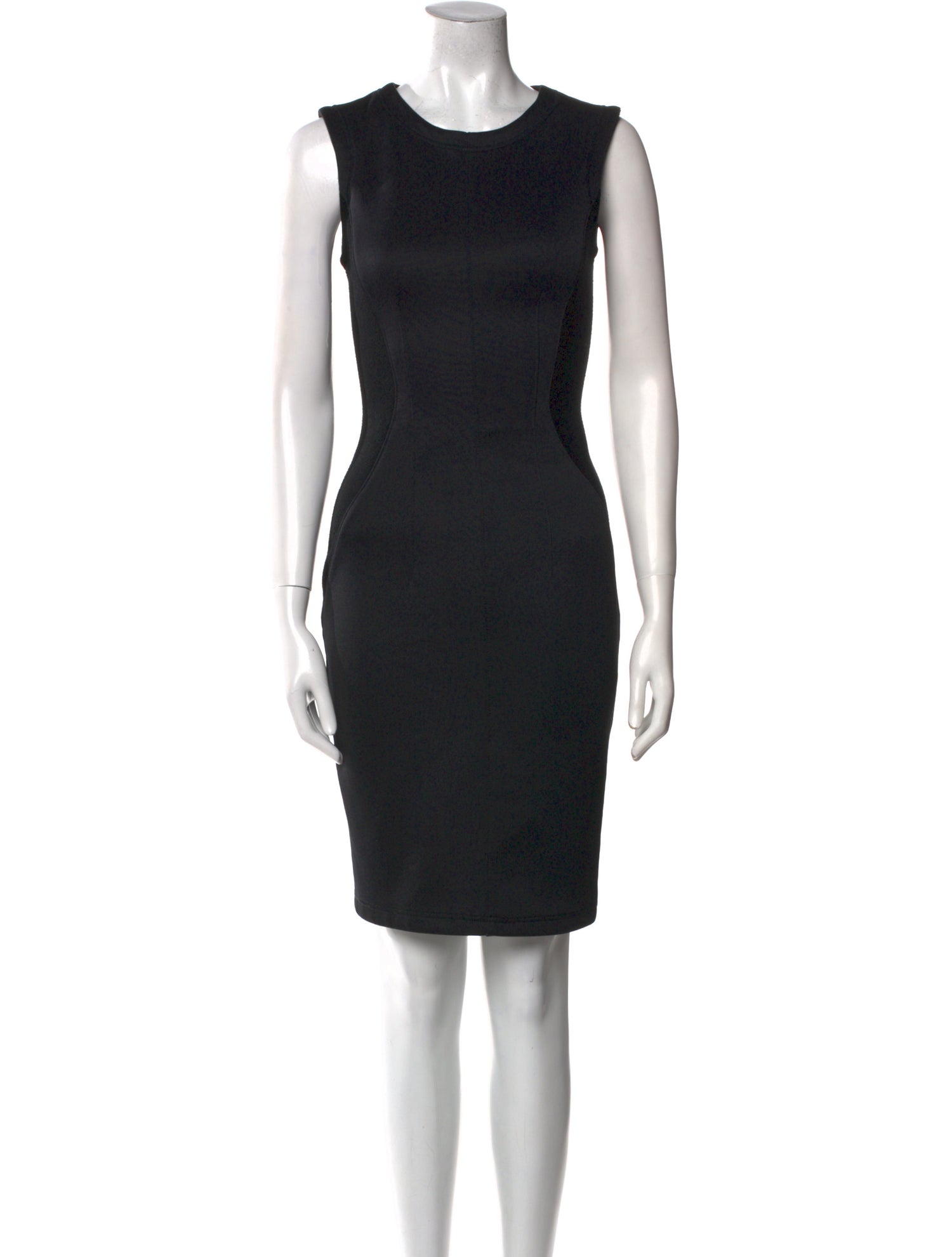 Faith Connexion Crew Neck Knee-Length Dress