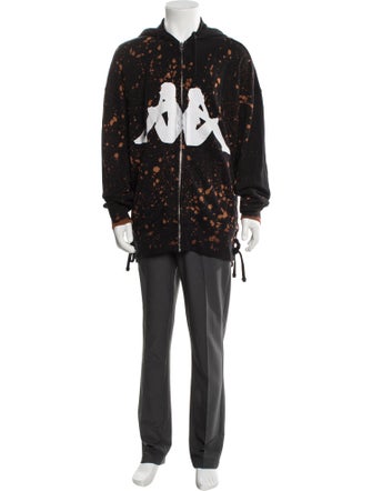 Faith Connexion Graphic Print Crew Neck Hoodie