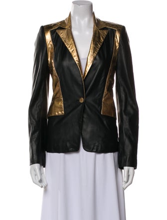 Faith Connexion Leather Blazer